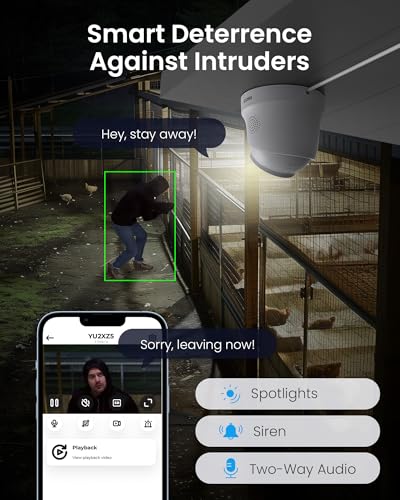 ZOSI 32 Channel 4K PoE Security Camera System, 32 x 4K Spotlight Outdoor Indoor Cameras, Face Person Vehicle Detection, 2 Way Audio, 32CH 8MP Surveillance NVR with 8TB HDD for Business 24/7 Recording - Image 3